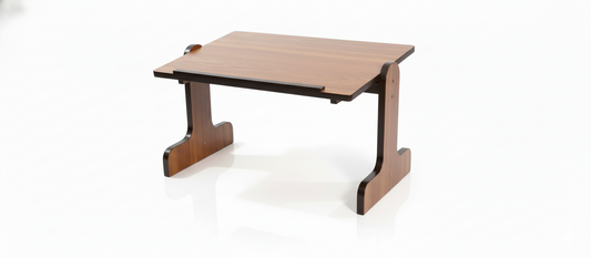 Adjustable Wooden Laptop Table – Foldable Bed Desk for Study, Reading & Work from Home
